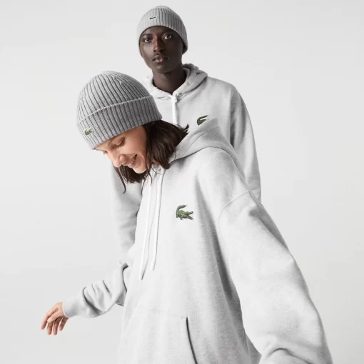 Lacoste Sweatshirts>Unisex Jogger-Sweatshirt Aus Bio-Baumwolle Heidekraut Grau Cca