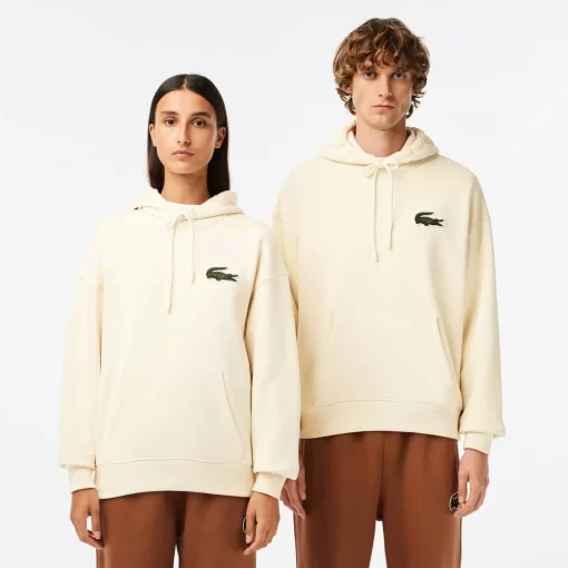 Lacoste Sweatshirts>Unisex Jogger-Sweatshirt Aus Bio-Baumwolle Creme Xfj