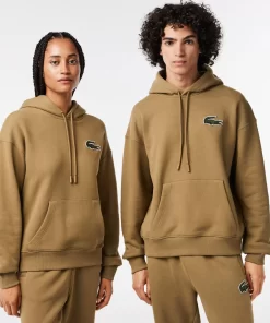 Lacoste Sweatshirts>Unisex Jogger-Sweatshirt Aus Bio-Baumwolle Braun Six