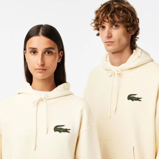 Lacoste Sweatshirts>Unisex Jogger-Sweatshirt Aus Bio-Baumwolle Creme Xfj