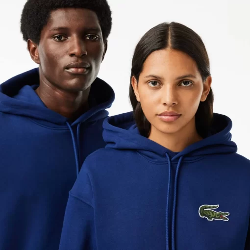 Lacoste Sweatshirts>Unisex Jogger-Sweatshirt Aus Bio-Baumwolle Navy Blau F9F