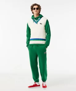 Lacoste Sweatshirts>Unisex Jogger-Sweatshirt Aus Bio-Baumwolle Grun Cnq