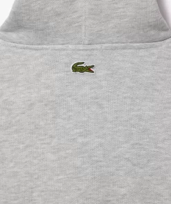 Lacoste Sweatshirts>Unisex Jogger-Sweatshirt Aus Bio-Baumwolle Heidekraut Grau Cca