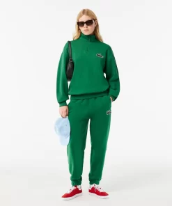 Lacoste Sweatshirts>Unisex Jogger-Sweatshirt Aus Bio-Baumwolle Mit Hohem Kragen Grun Cnq