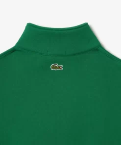 Lacoste Sweatshirts>Unisex Jogger-Sweatshirt Aus Bio-Baumwolle Mit Hohem Kragen Grun Cnq