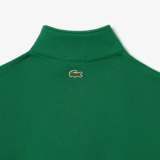 Lacoste Sweatshirts>Unisex Jogger-Sweatshirt Aus Bio-Baumwolle Mit Hohem Kragen Grun Cnq