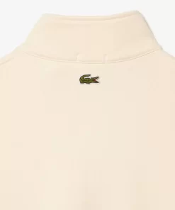 Lacoste Sweatshirts>Unisex Jogger-Sweatshirt Aus Bio-Baumwolle Mit Hohem Kragen Creme Xfj