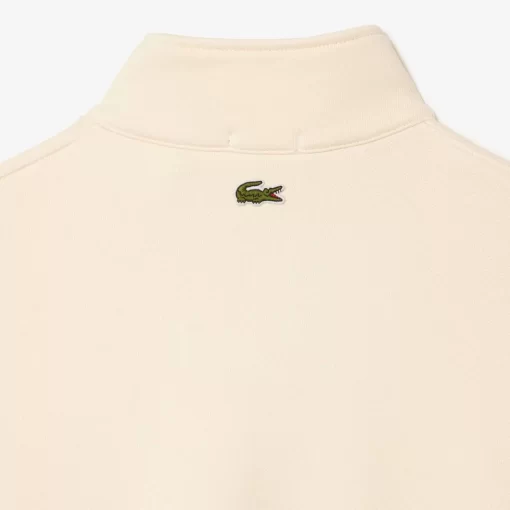 Lacoste Sweatshirts>Unisex Jogger-Sweatshirt Aus Bio-Baumwolle Mit Hohem Kragen Creme Xfj