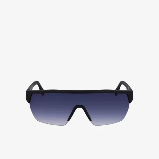 Lacoste Sonnenbrillen>Unisex Active Sonnenbrille Aus Kunststoff Matte Black 002