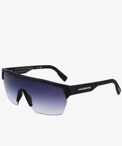 Lacoste Sonnenbrillen>Unisex Active Sonnenbrille Aus Kunststoff Matte Black 002