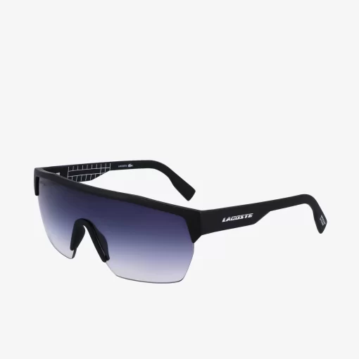 Lacoste Sonnenbrillen>Unisex Active Sonnenbrille Aus Kunststoff Matte Black 002