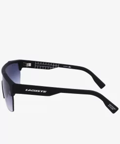 Lacoste Sonnenbrillen>Unisex Active Sonnenbrille Aus Kunststoff Matte Black 002