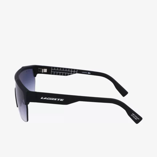 Lacoste Sonnenbrillen>Unisex Active Sonnenbrille Aus Kunststoff Matte Black 002