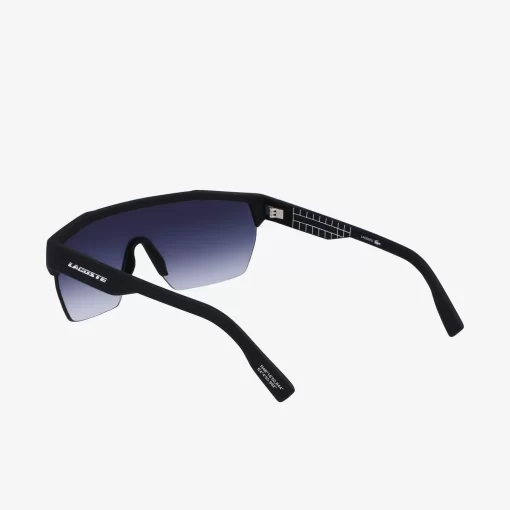 Lacoste Sonnenbrillen>Unisex Active Sonnenbrille Aus Kunststoff Matte Black 002