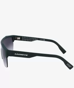 Lacoste Sonnenbrillen>Unisex Active Sonnenbrille Aus Kunststoff Matte Green 301