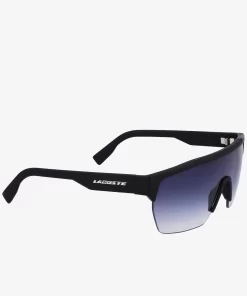 Lacoste Sonnenbrillen>Unisex Active Sonnenbrille Aus Kunststoff Matte Black 002