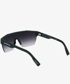 Lacoste Sonnenbrillen>Unisex Active Sonnenbrille Aus Kunststoff Matte Green 301