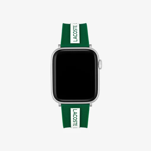 Lacoste Uhren>Unisex Apple Watch-Silikonband In Grun Grun 000