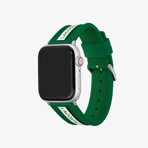 Lacoste Uhren>Unisex Apple Watch-Silikonband In Grun Grun 000