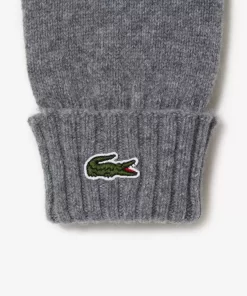 Lacoste Schals & Tucher>Unisex Handschuhe Aus Wolljersey Heidekraut Grau Yrd