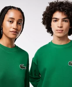 Lacoste Sweatshirts>Unisex Jogger-Sweatshirt Mit Krokodil-Aufnaher Grun Cnq