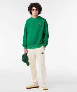 Lacoste Sweatshirts>Unisex Jogger-Sweatshirt Mit Krokodil-Aufnaher Grun Cnq