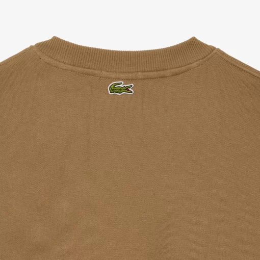 Lacoste Sweatshirts>Unisex Jogger-Sweatshirt Mit Krokodil-Aufnaher Braun Six