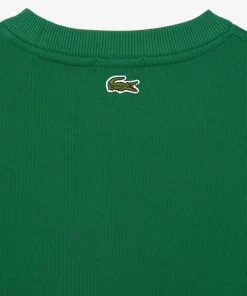 Lacoste Sweatshirts>Unisex Jogger-Sweatshirt Mit Krokodil-Aufnaher Grun Cnq