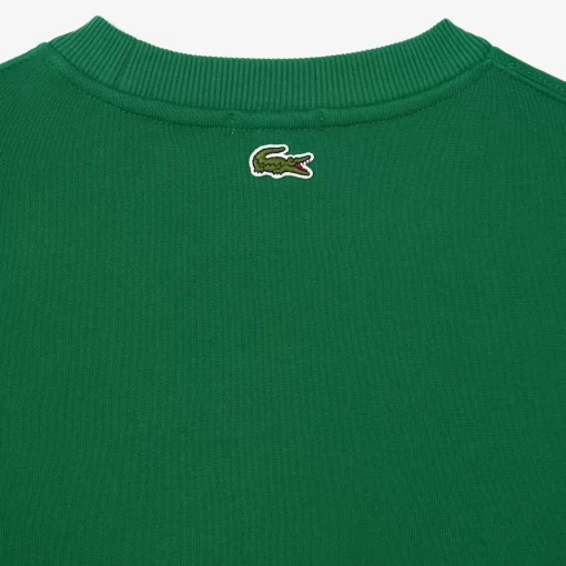 Lacoste Sweatshirts>Unisex Jogger-Sweatshirt Mit Krokodil-Aufnaher Grun Cnq