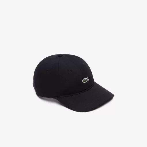 Lacoste Caps & Hüte>Unisex Kappe Aus Bio-Baumwolltwill Schwarz 031