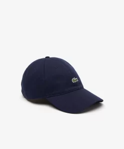 Lacoste Caps & Hüte>Unisex Kappe Aus Bio-Baumwolltwill Navy Blau 166