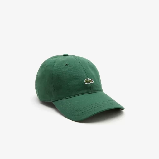 Lacoste Caps & Hüte>Unisex Kappe Aus Bio-Baumwolltwill Grun 132