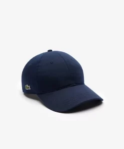 Lacoste Caps & Hüte>Unisex Kappe Aus Bio-Baumwolltwill Navy Blau 166