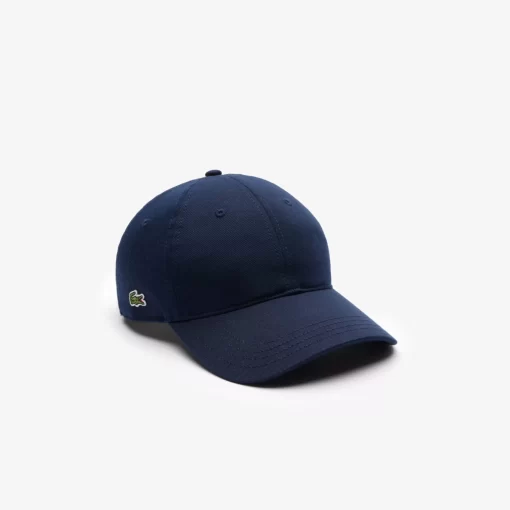 Lacoste Caps & Hüte>Unisex Kappe Aus Bio-Baumwolltwill Navy Blau 166