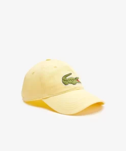 Lacoste Caps & Hüte>Unisex Kappe Aus Bio-Baumwolltwill Gelb 107