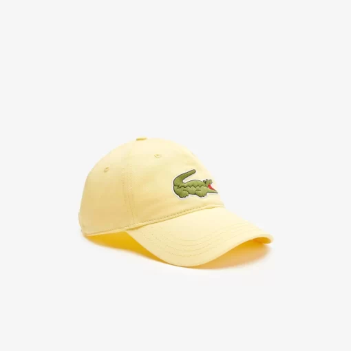 Lacoste Caps & Hüte>Unisex Kappe Aus Bio-Baumwolltwill Gelb 107