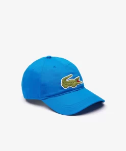 Lacoste Caps & Hüte>Unisex Kappe Aus Bio-Baumwolltwill Blau Siy