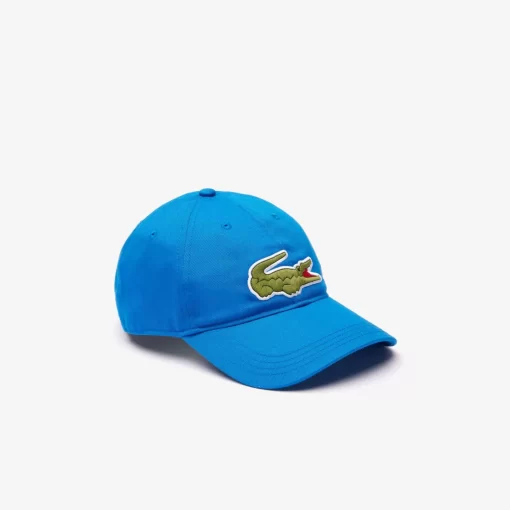 Lacoste Caps & Hüte>Unisex Kappe Aus Bio-Baumwolltwill Blau Siy