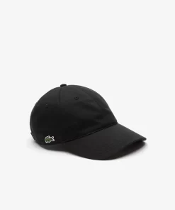 Lacoste Caps & Hüte>Unisex Kappe Aus Bio-Baumwolltwill Schwarz 031