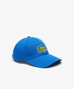 Lacoste Caps & Hüte>Unisex Kappe Aus Bio-Baumwolltwill Konigsblau Kxb