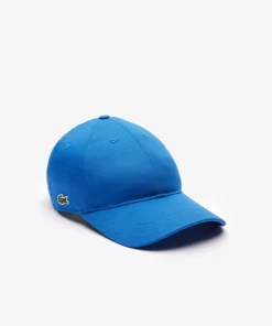 Lacoste Caps & Hüte>Unisex Kappe Aus Bio-Baumwolltwill Blau Ixw