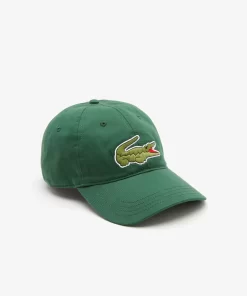 Lacoste Caps & Hüte>Unisex Kappe Aus Bio-Baumwolltwill Grun 132