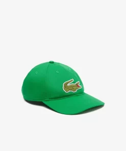 Lacoste Caps & Hüte>Unisex Kappe Aus Bio-Baumwolltwill Grun Siw