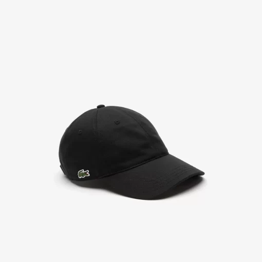 Lacoste Caps & Hüte>Unisex Kappe Aus Bio-Baumwolltwill Schwarz 031