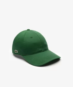 Lacoste Caps & Hüte>Unisex Kappe Aus Bio-Baumwolltwill Grun 132