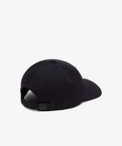 Lacoste Caps & Hüte>Unisex Kappe Aus Bio-Baumwolltwill Schwarz 031