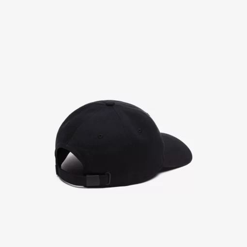 Lacoste Caps & Hüte>Unisex Kappe Aus Bio-Baumwolltwill Schwarz 031