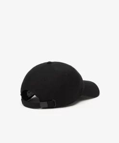 Lacoste Caps & Hüte>Unisex Kappe Aus Bio-Baumwolltwill Schwarz 031