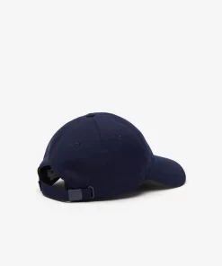 Lacoste Caps & Hüte>Unisex Kappe Aus Bio-Baumwolltwill Navy Blau 166