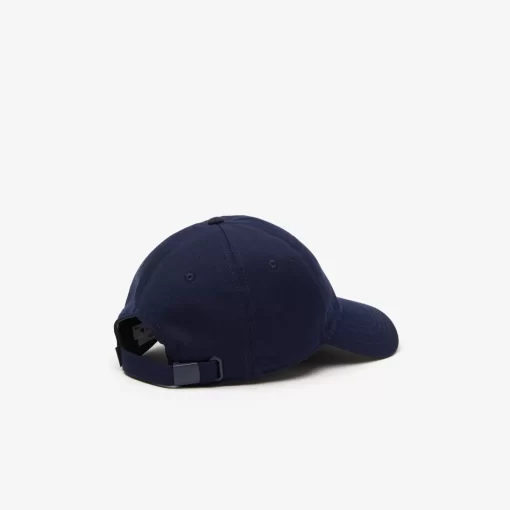 Lacoste Caps & Hüte>Unisex Kappe Aus Bio-Baumwolltwill Navy Blau 166